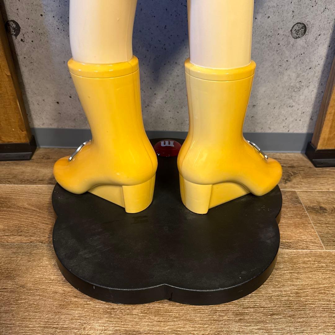 M&M's グリーン　キャラクター ディスプレイ　レア色