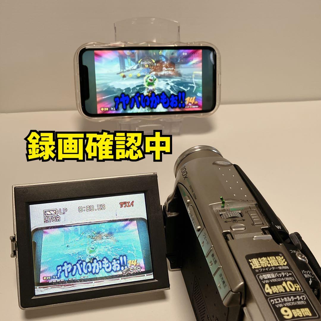パナソニック NV-DS7 ビデオカメラ miniDVテープのダビング用に！