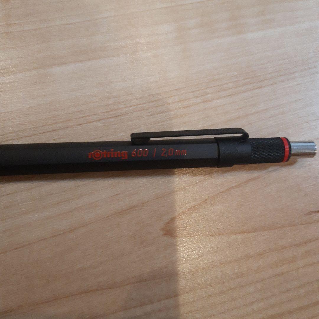 ロットリング600 芯ホルダー 2.0mm ブラック廃盤