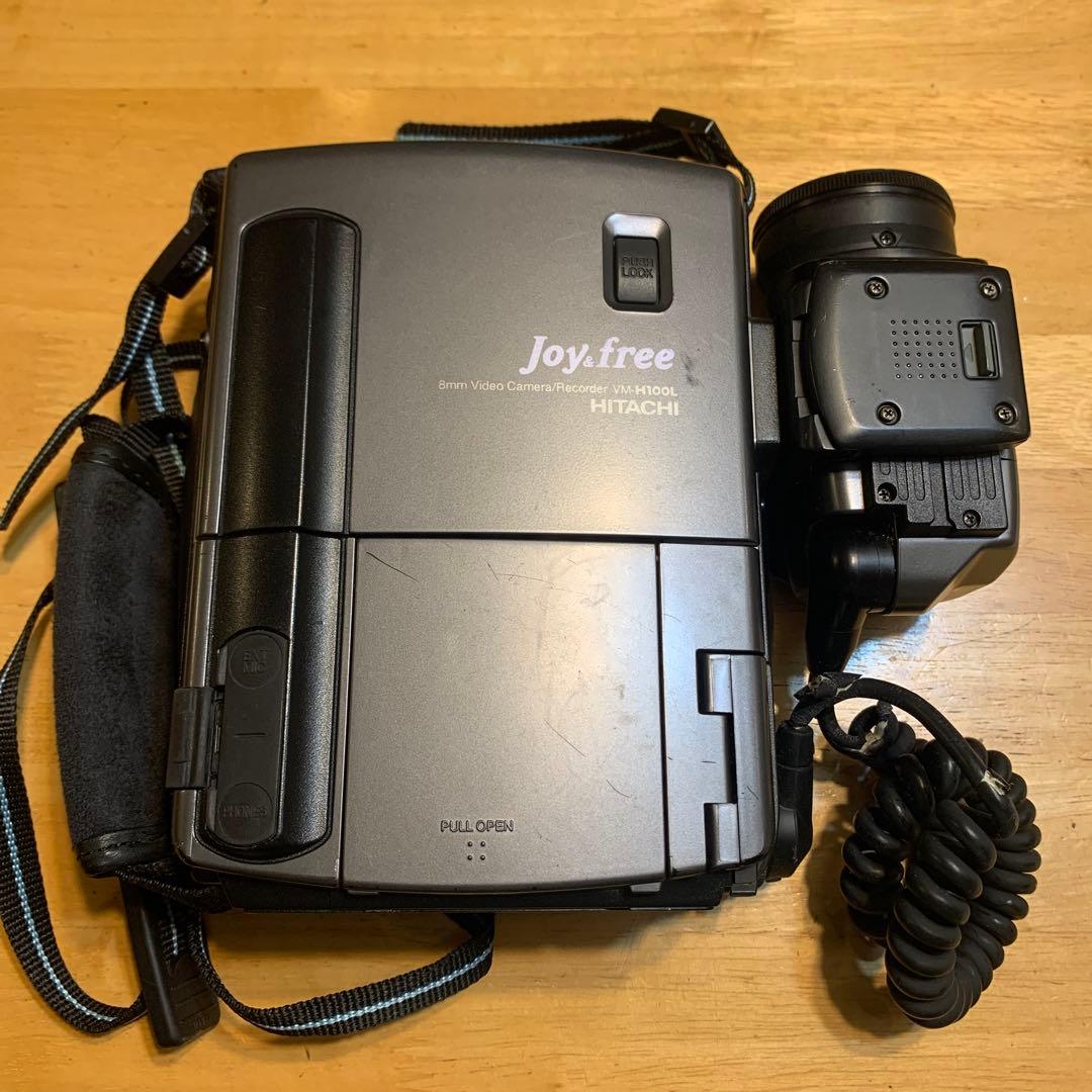 HITACHI 日立 液晶Hi8ビデオカメラ VM-H100L - メルカリ