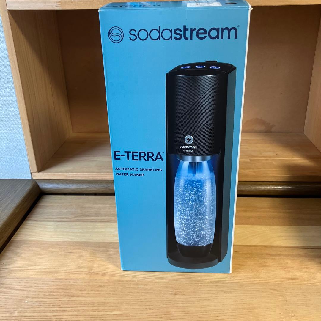 【超美品】sodastream E-TERRA ソーダストリーム イーテラ 黒