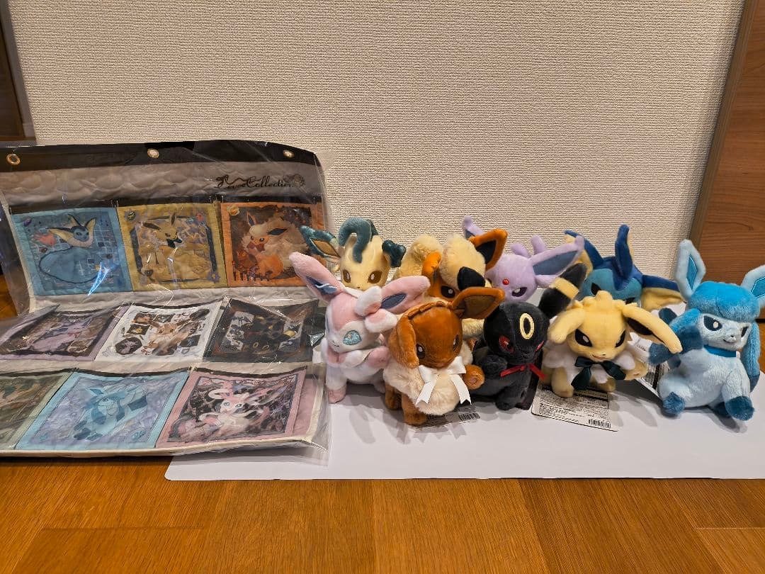 Eevee Collection ぬいぐるみ 9種セット ウォールポケット