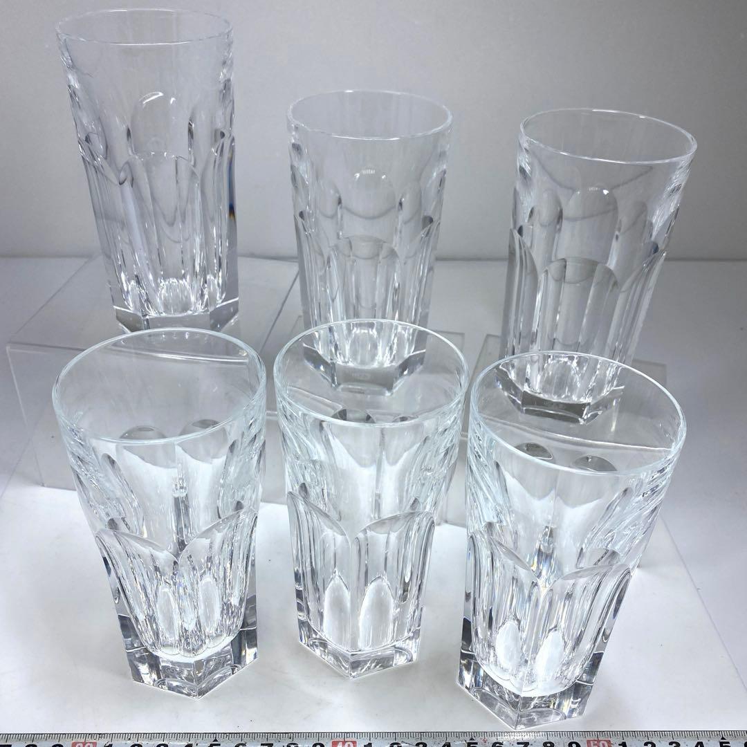 ☆洋3バカラアルクールハイボールグラス6客高さ13.8㎝トコカ東な7-0125① ☆洋3バカラアルクールハイボールグラス6客高さ13.8㎝トコカ東
