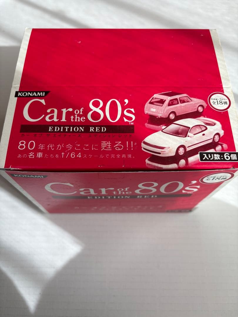 Car of the 80's ミニカー 6種類6台セット KONAMI