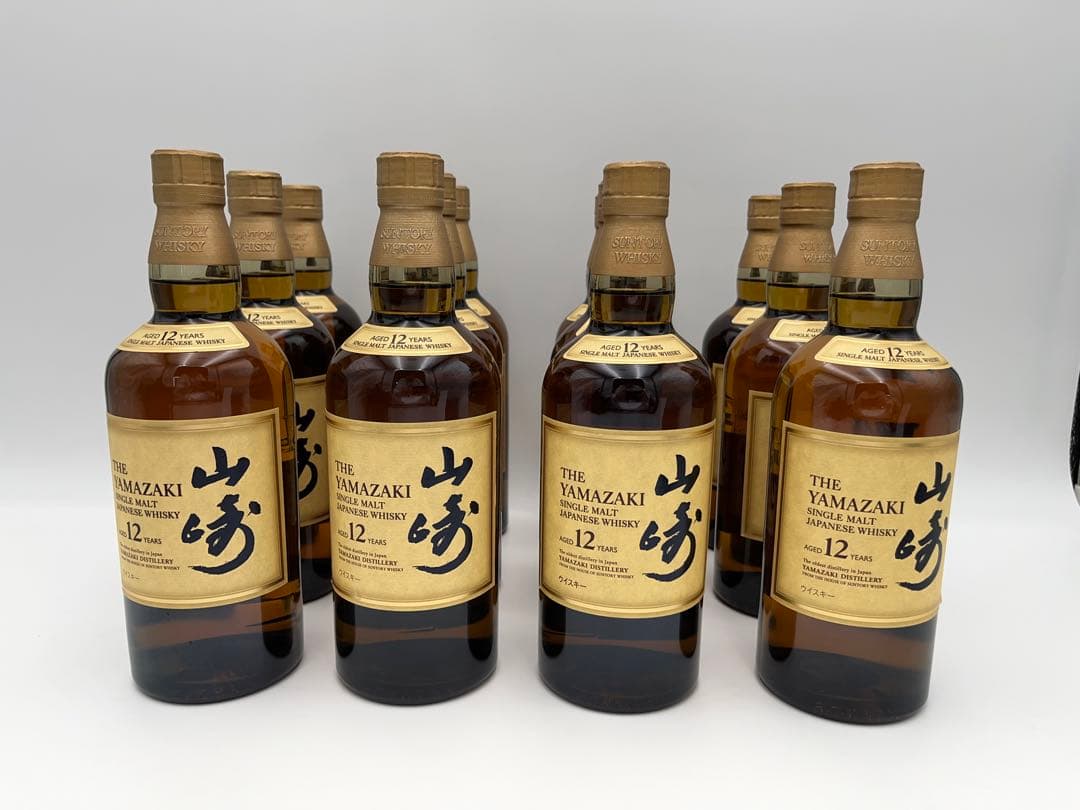 【未開栓】サントリー ウイスキー 山崎12年　12本 山崎12年【新品未開栓】