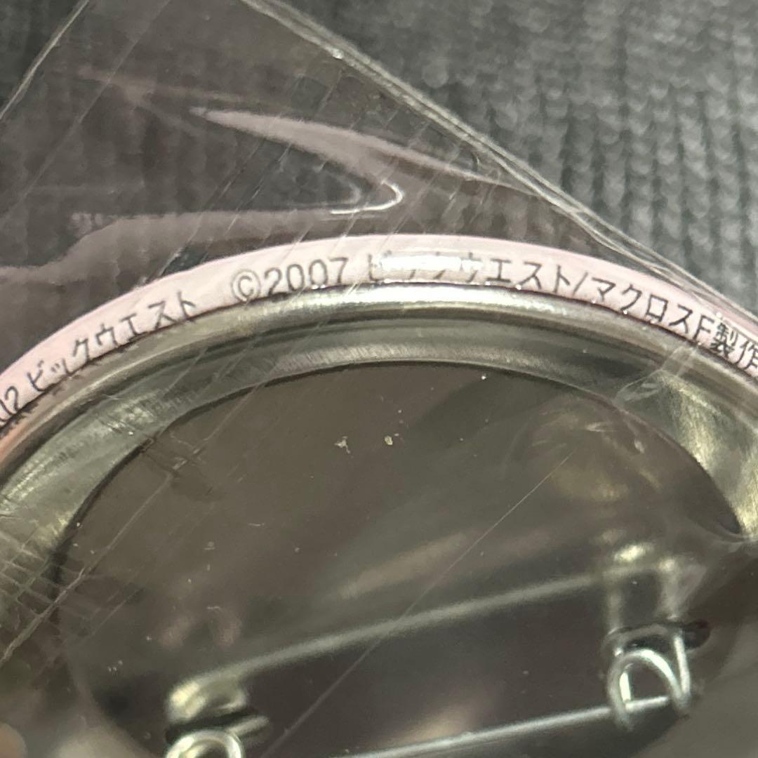 激レア マクロスF 非売品 パッケージ 缶バッジ