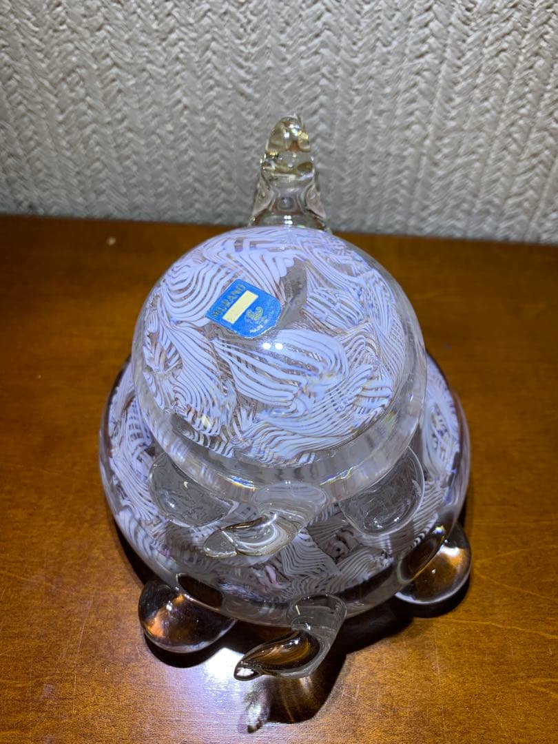 MURANOムラーノ親子亀 インテリア ベネチアングラス イタリア製