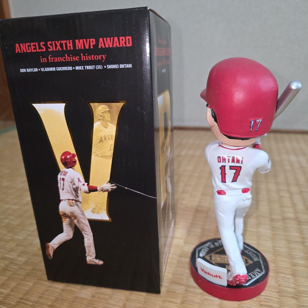 大谷翔平 MVP フィギュア 2021 エンゼルス ボブルヘッド人形【球場限定】