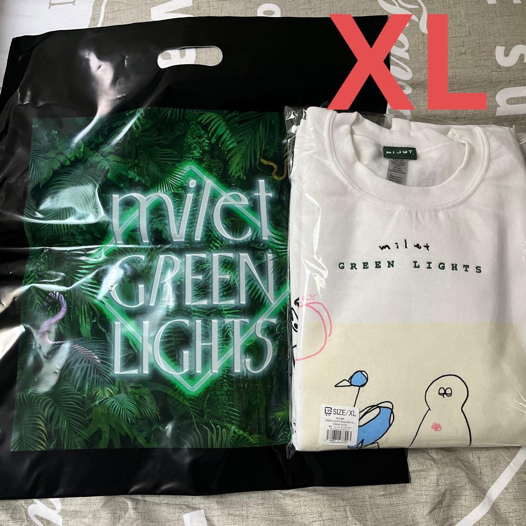 milet ミレイGREEN LIGHTS Sweat Shirt スウェット V11881140