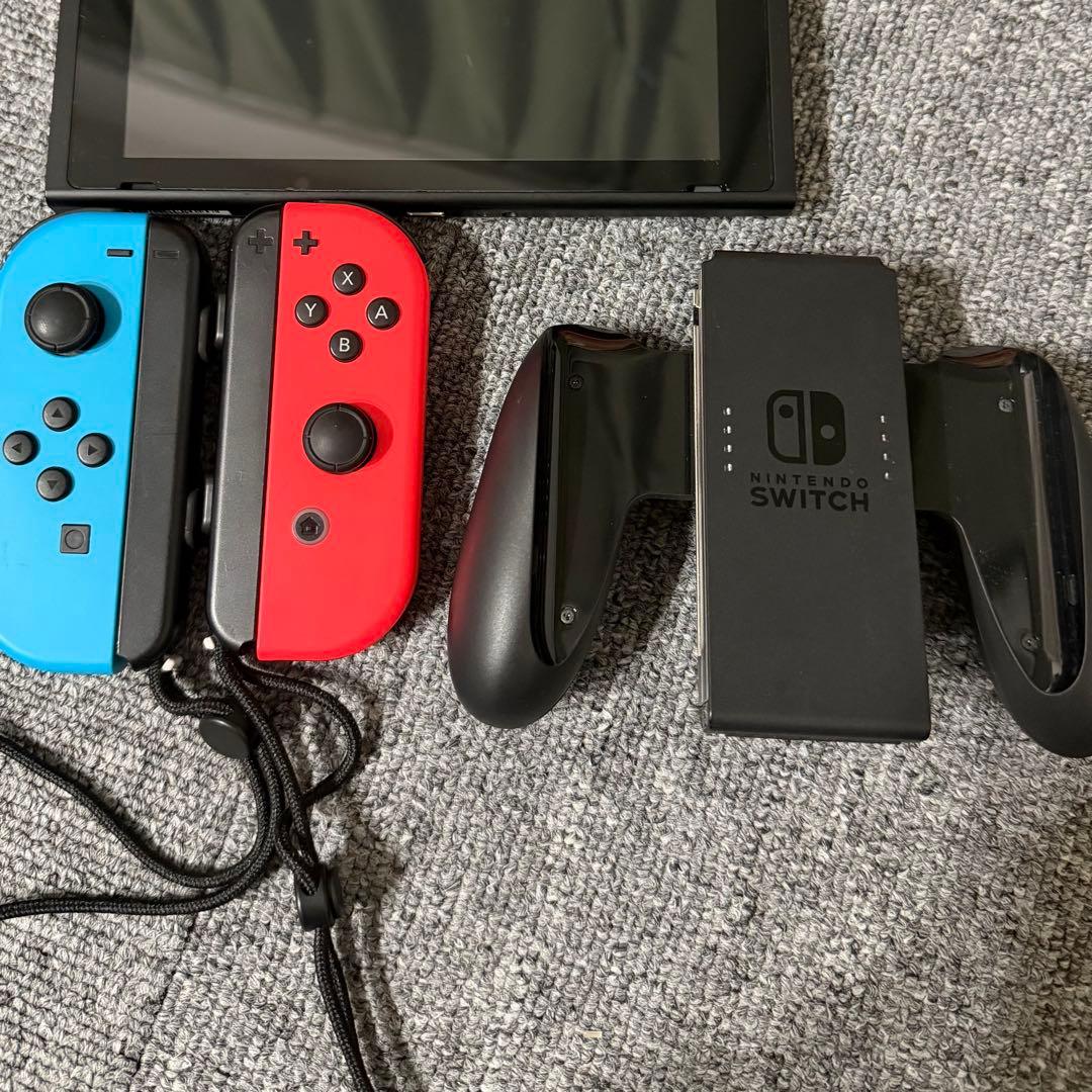 Nintendo Switch 本体 青/赤 付属品完備 プロコン付