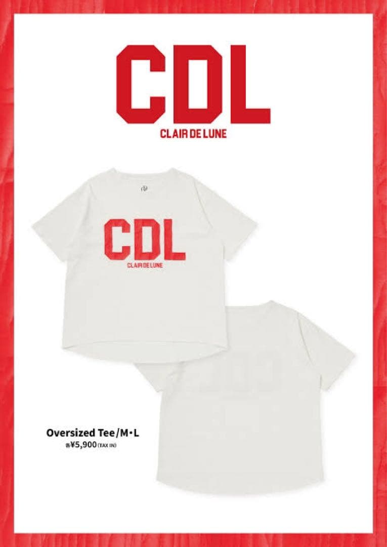 登坂広臣 ØMI CDL Oversized Tee Lサイズ - メルカリ