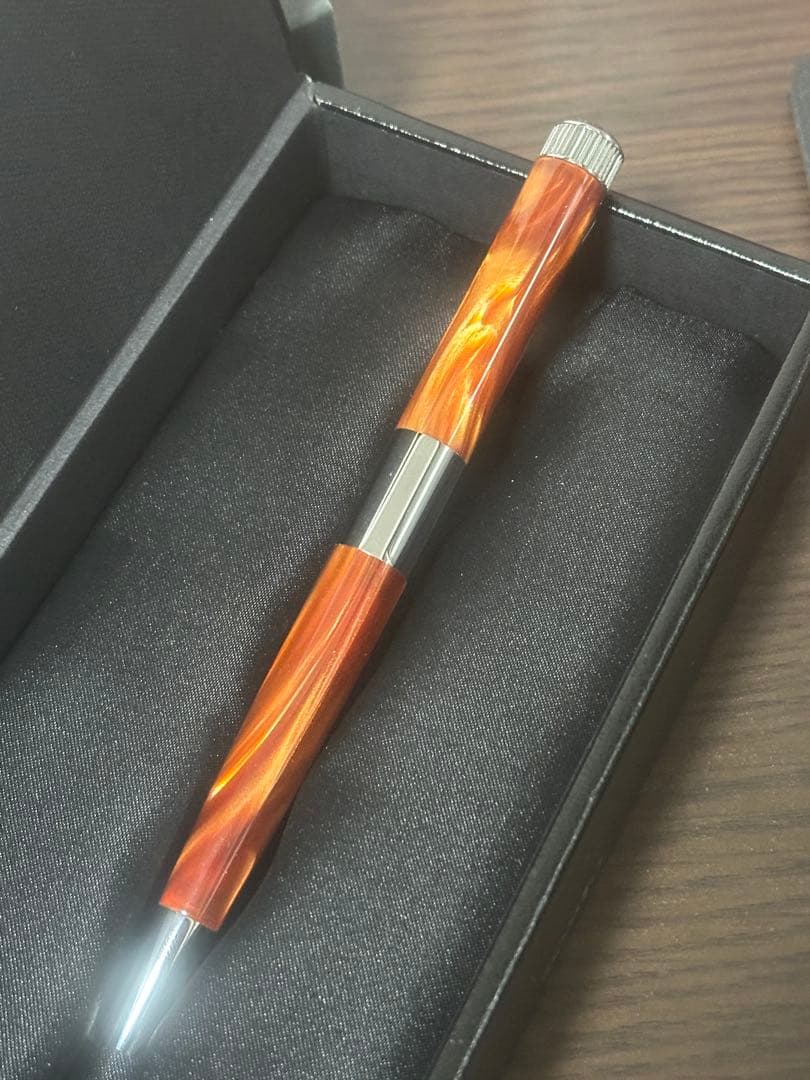 ロメオNo.3 イタリアンアンバー 細軸 romeo ボールペン