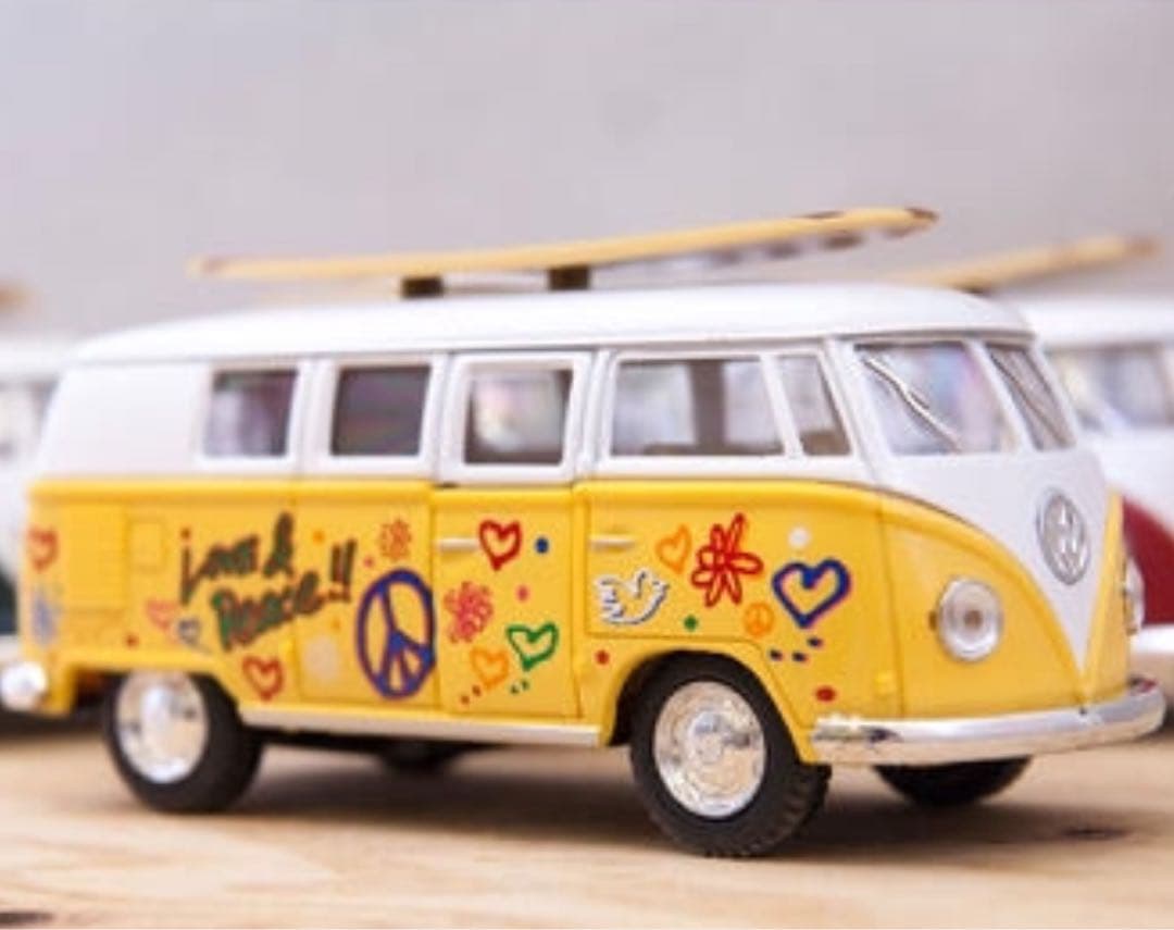 1台 サーフボード ワーゲンバス ミニカー チョロキュー チョロＱ③