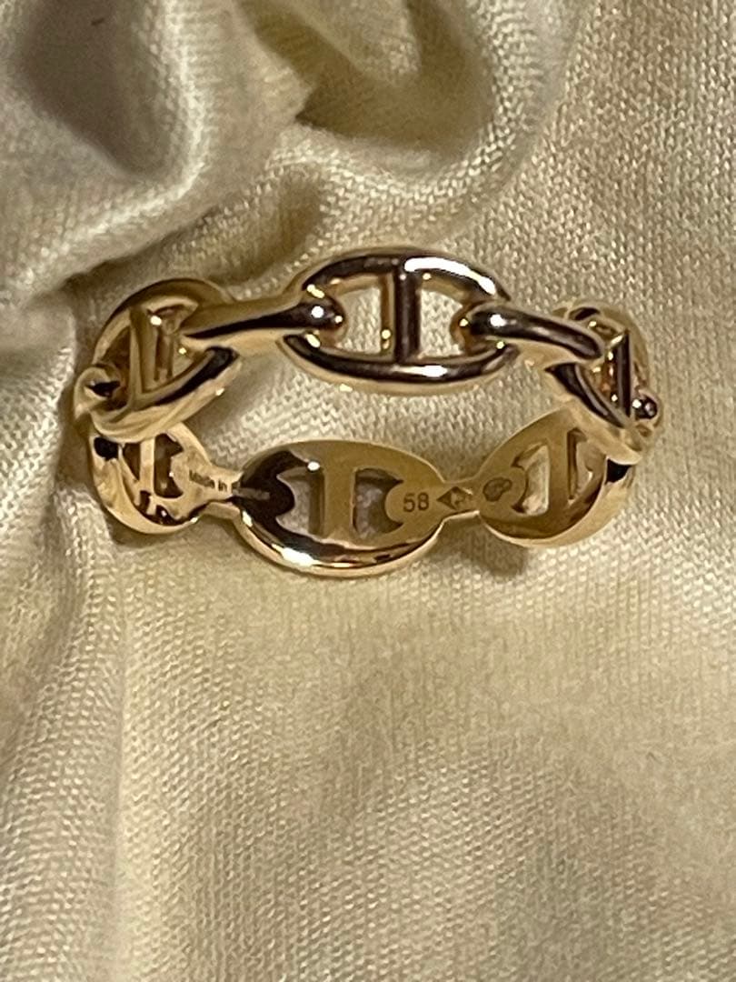 HERMES シェーヌダンクル アンシェネ リング