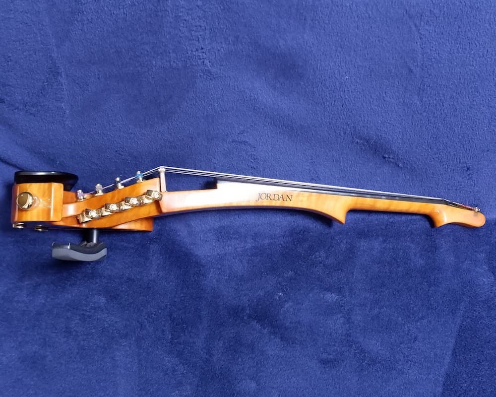 エレキバイオリン Jordan（ジョルダン）4弦　虎目　音出し確認済み