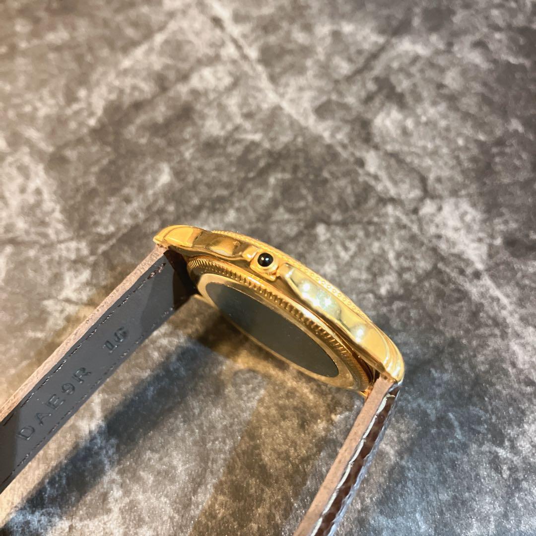 SEIKO セイコー ドルチェ 8N41-6180 ゴールド文字盤 腕時計