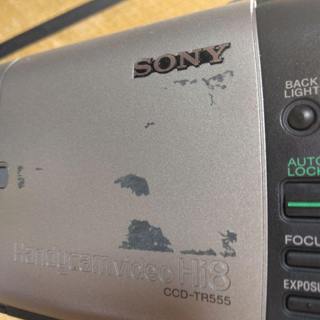 SONY ビデオカメラレコーダー ハンディカム video8 CCD-TR555