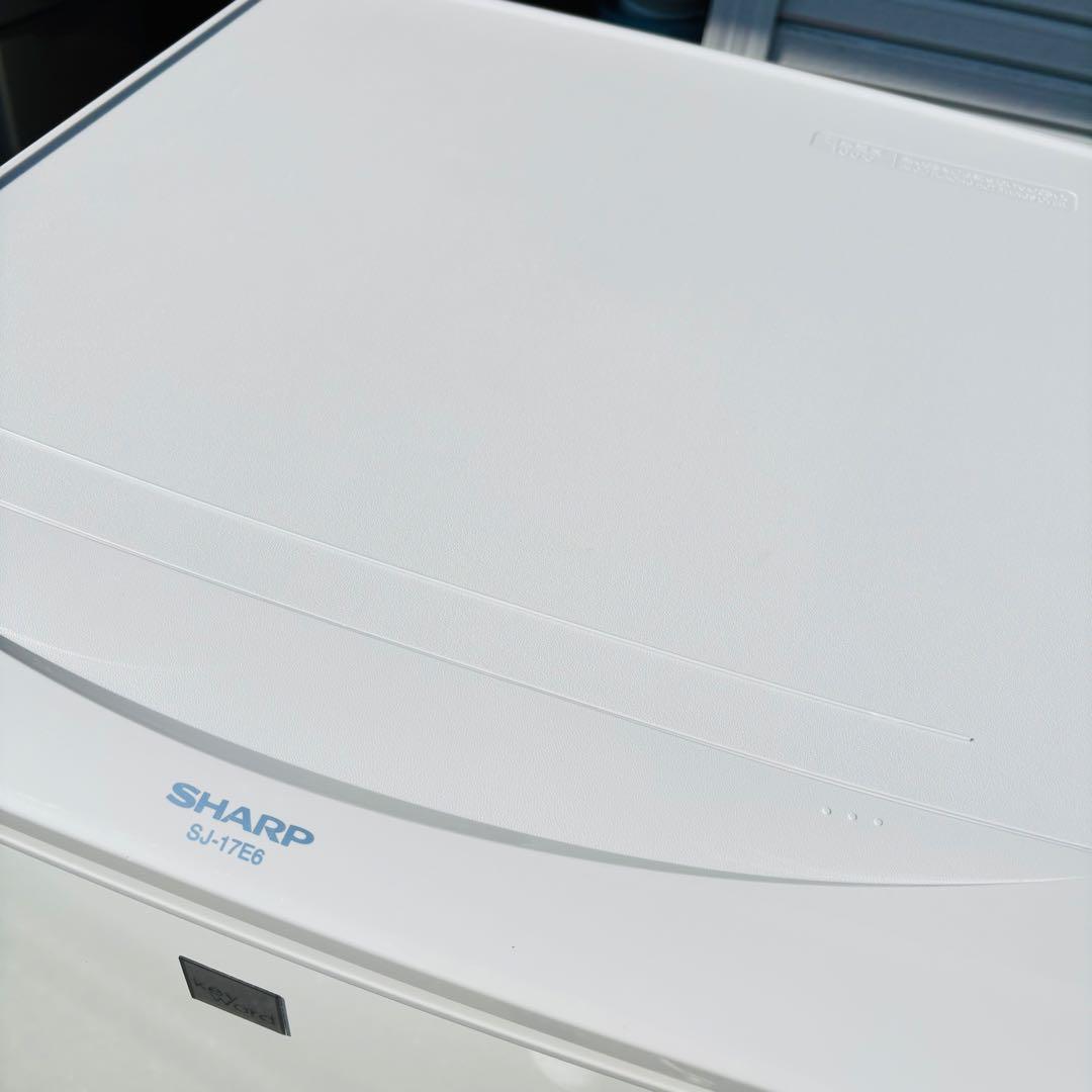 SHARP 167L 冷凍冷蔵庫 SJ-17E6-KW 2018年製