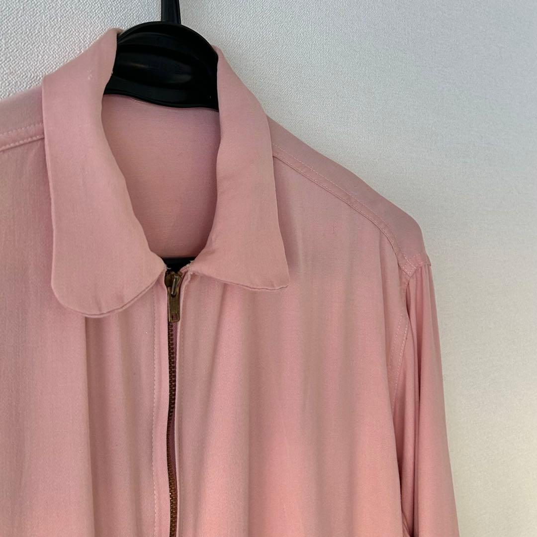 CAMPUS 50's レーヨンギャバジン 奇跡的ヴィンテージ ピンク - メルカリ