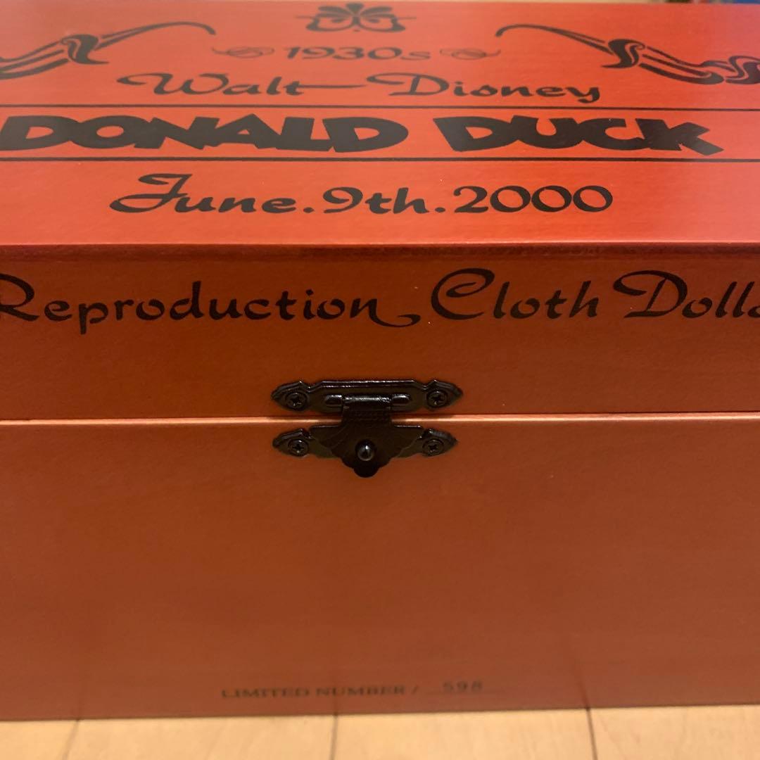 1930s オールドドナルドダック ディズニー レトロ 人形 ドール 専用箱入り