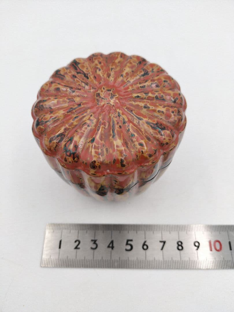 セール】b796【新品・未使用】棗 乾漆 菊彫 白井正斉 木箱 茶道具