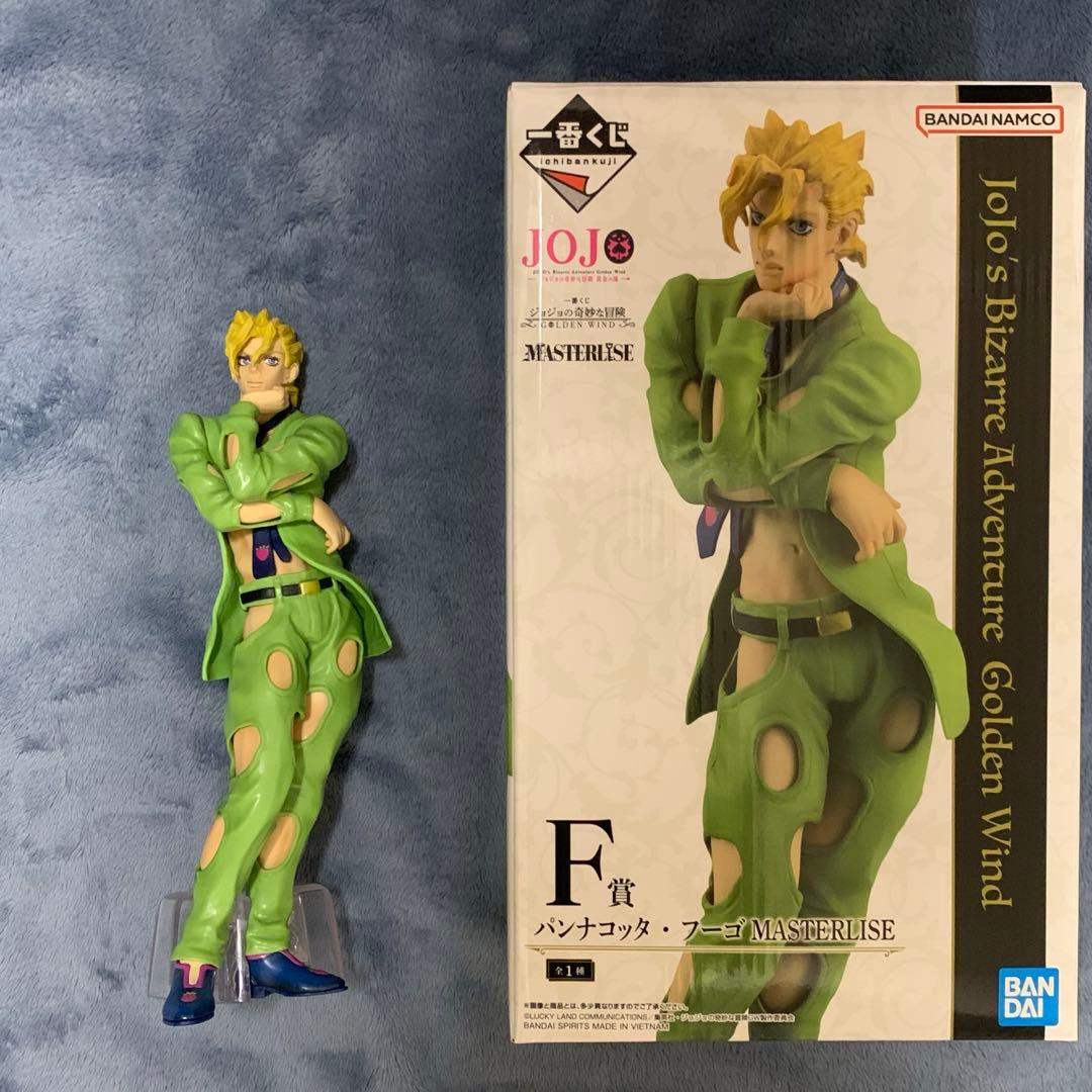 開封済】一番くじジョジョの奇妙な冒険GOLDENWINDフィギュアフルコンプ