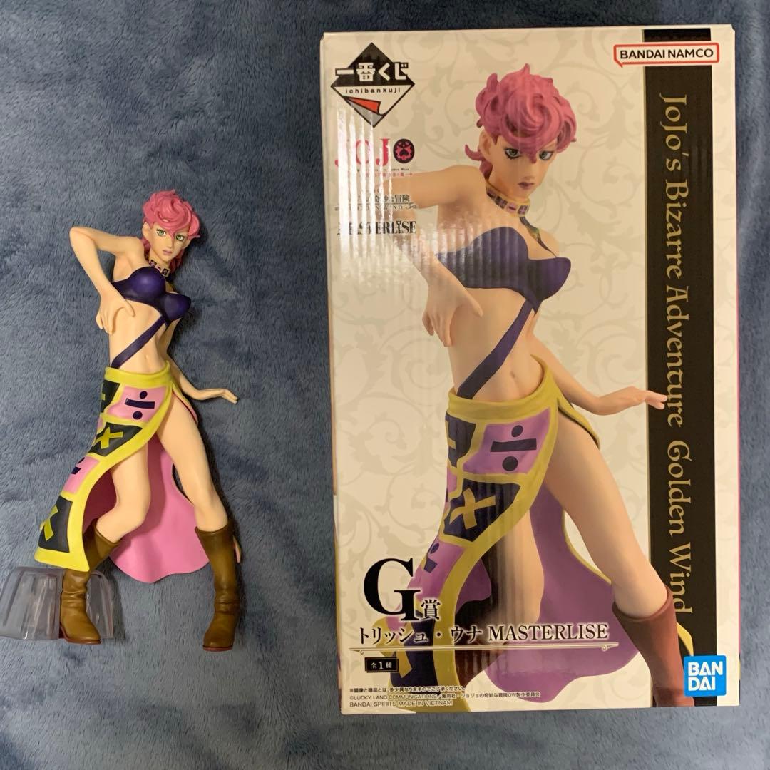 開封済】一番くじジョジョの奇妙な冒険GOLDENWINDフィギュアフルコンプ