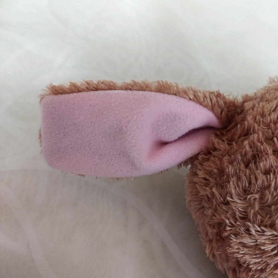 【美品】★シュガーバニーズ くろうさぬいぐるみ ケーキ刺繍 当時物 おまけ付き★