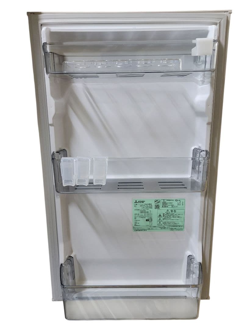三菱 2022年製 ノンフロン冷凍冷蔵庫 MR-P17G-W 168L