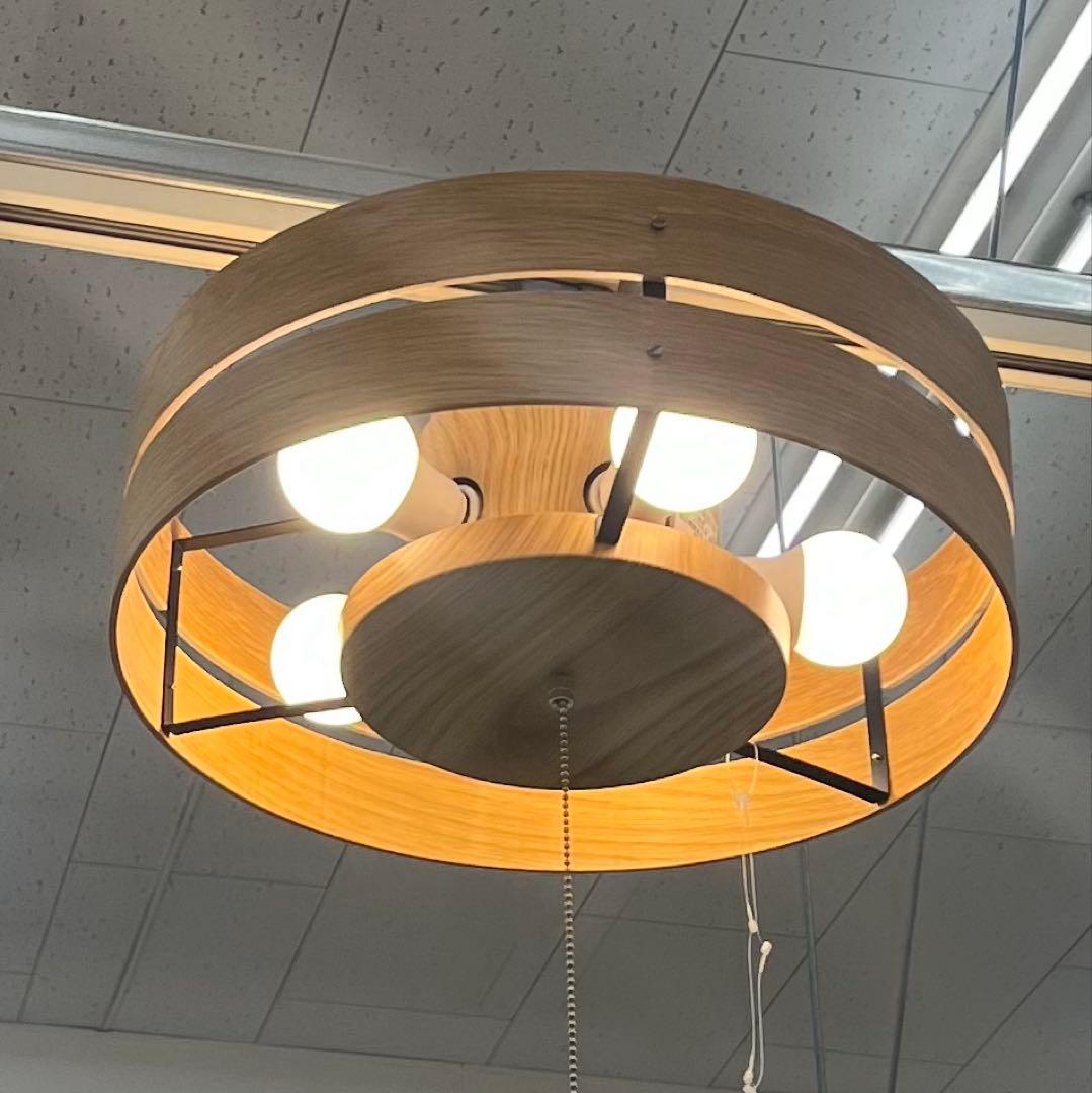 キシマ（kishima） カルドシーリングライト5灯オーク GEM-6955 キシマ（KISHIMA） シーリングライト 5灯 14畳 8畳 LED 照明