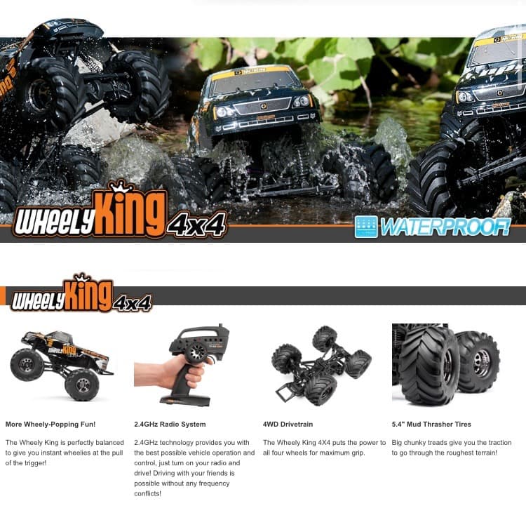 HPI ウイリーキング Wheely King 新品　モンスタートラック