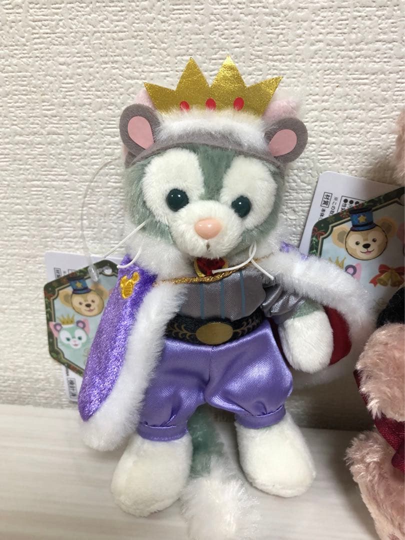 新品未使用❤️レアお顔厳選ダッフィー くるみ割り人形ぬいぐるみバッチセット