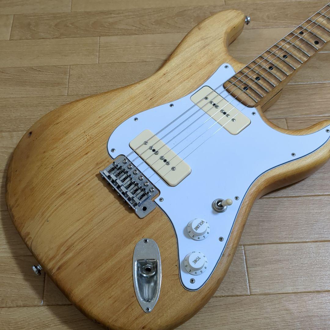 スキャロップ加工P90FenderネックEシリアルコンポーネント