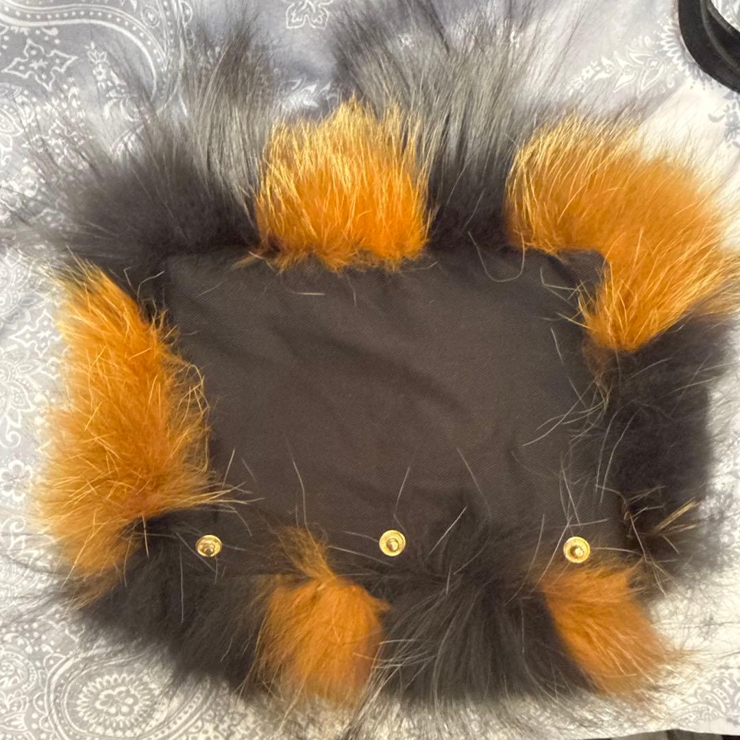 ikot ×nouer フォックスファー　ハンドバッグ