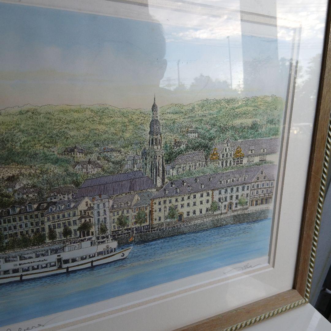 ハイデルベルク 】織田義郎 リトグラフ 110/300 - メルカリ