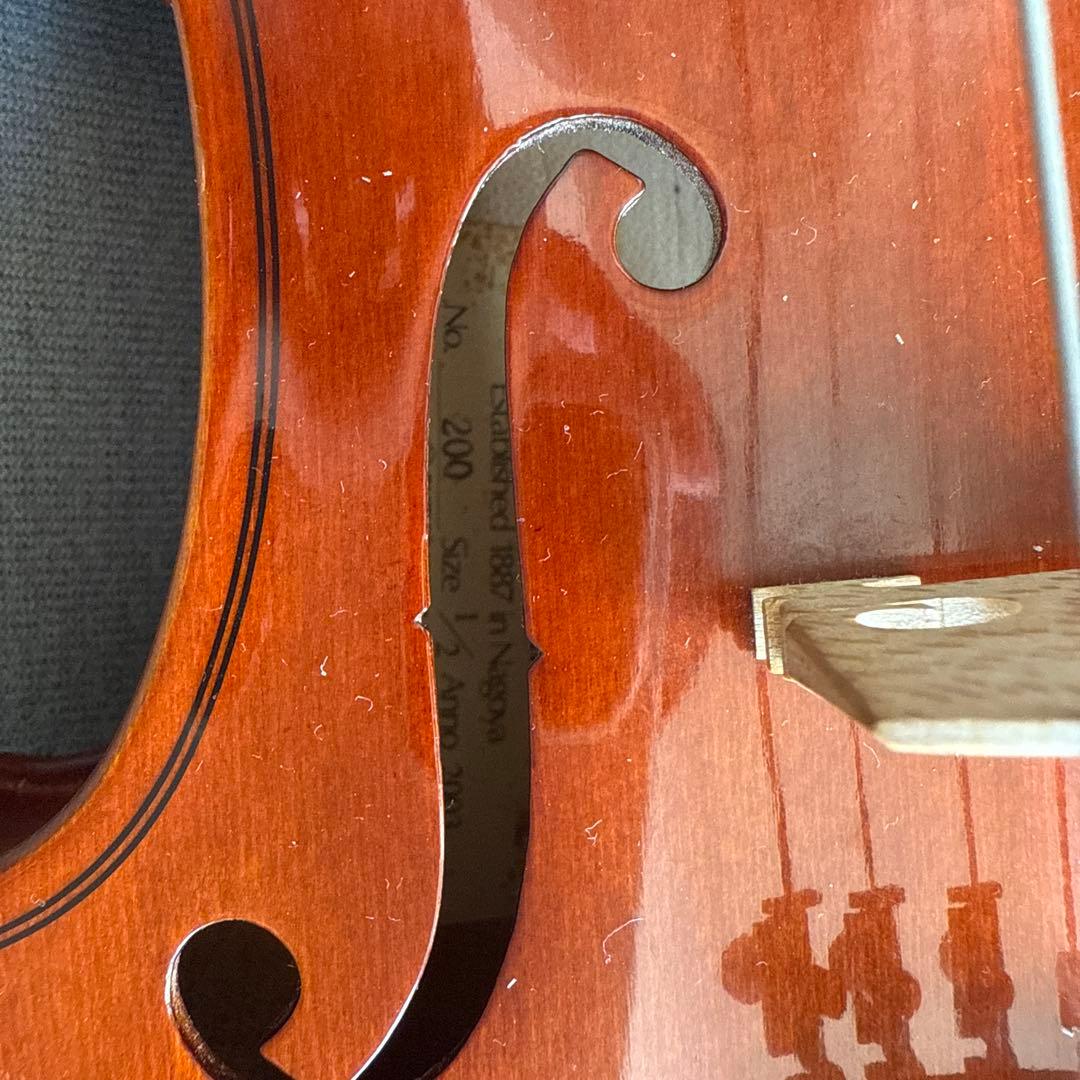 鈴木バイオリン　バイオリン　1/2　No.200　2003年製　スズキ