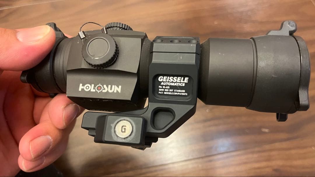 実物 HOLOSUN HS406A ＋実物GEISSELEマウント ＋実物パッチ - メルカリ