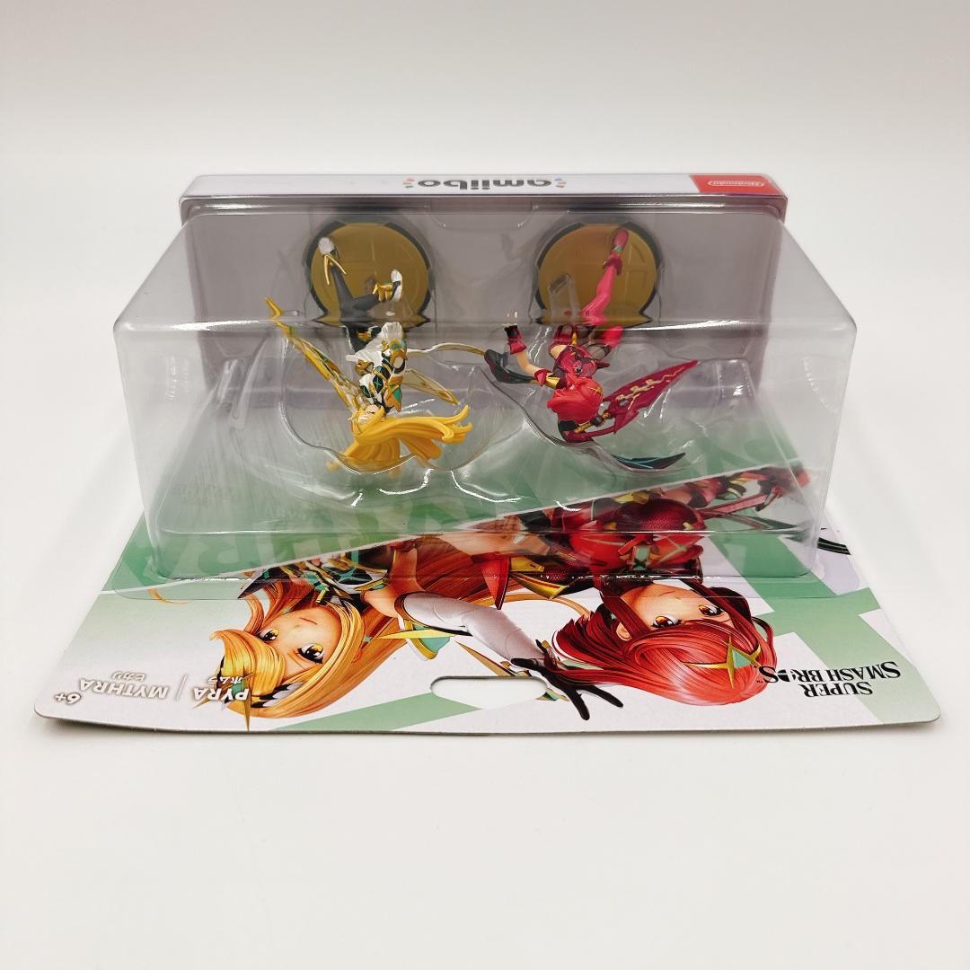 新品未開封】amiibo ダブルセット ホムラ/ヒカリ、ノア/ミオ、シュルク