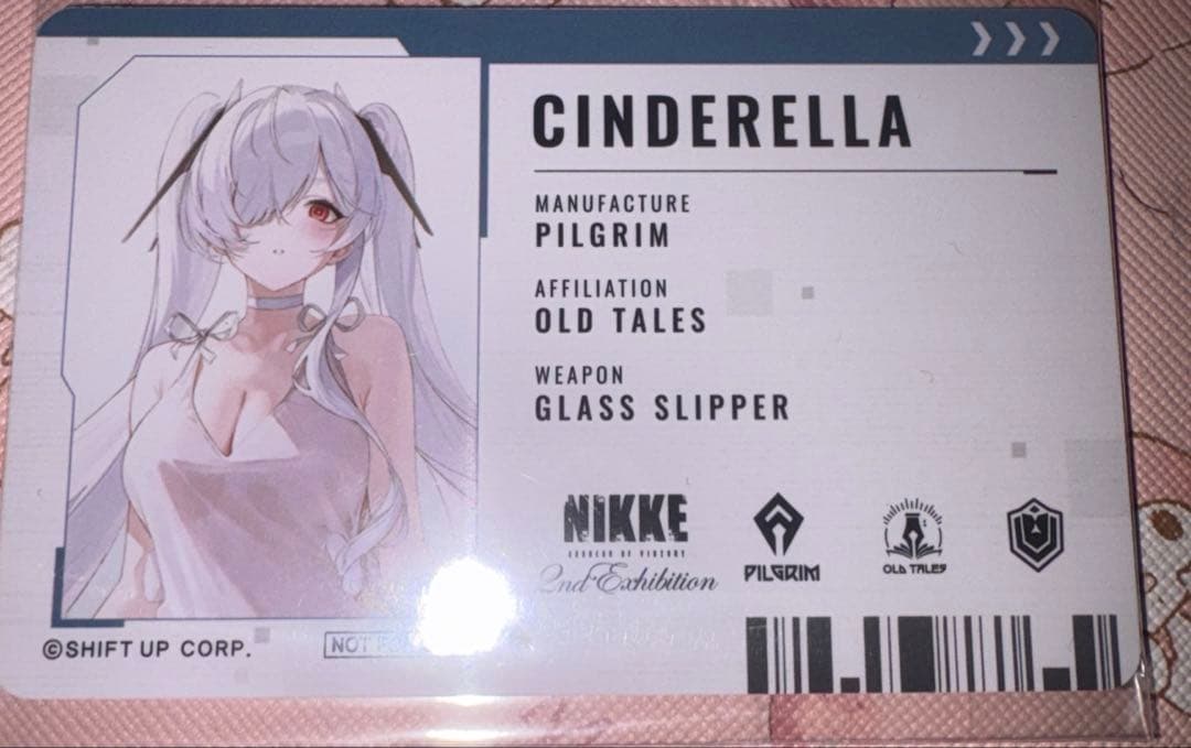 NIKKE展 ニケ展 2nd 入場特典社員証風カード シンデレラ - メルカリ