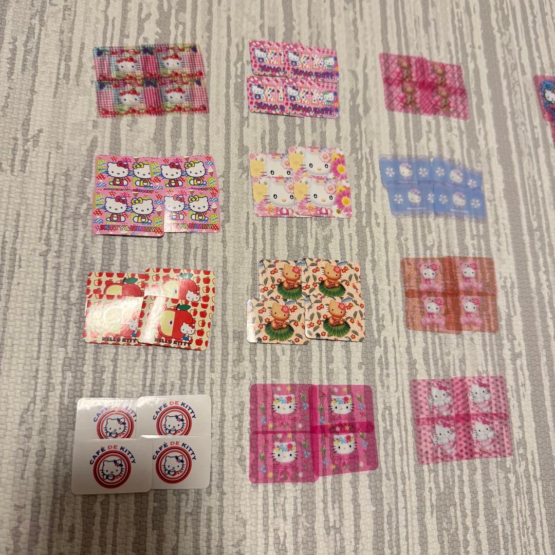 ハローキティ フレークシール PACK ´O´ STICKERS 101枚