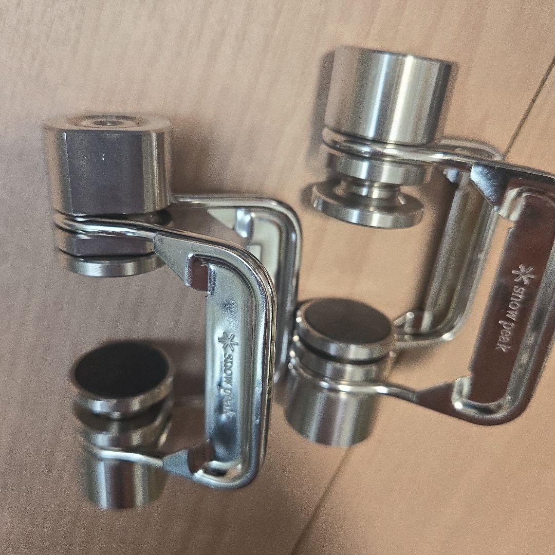 スノーピーク テーブルトップアーキテクト クランプ 中古 2個セット