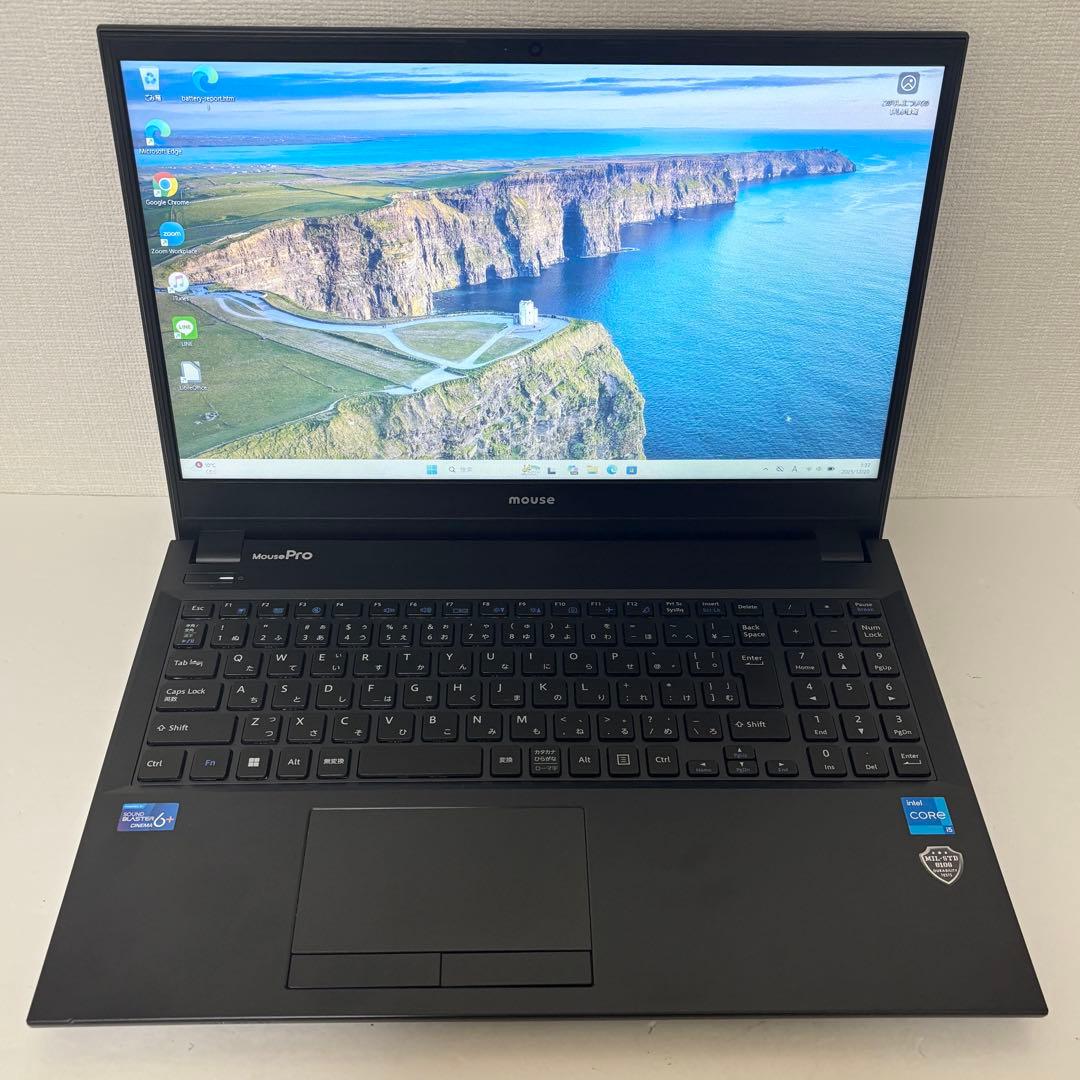 大画面高性能】i5第12世代✨マウスコンピューター MPro-NB550