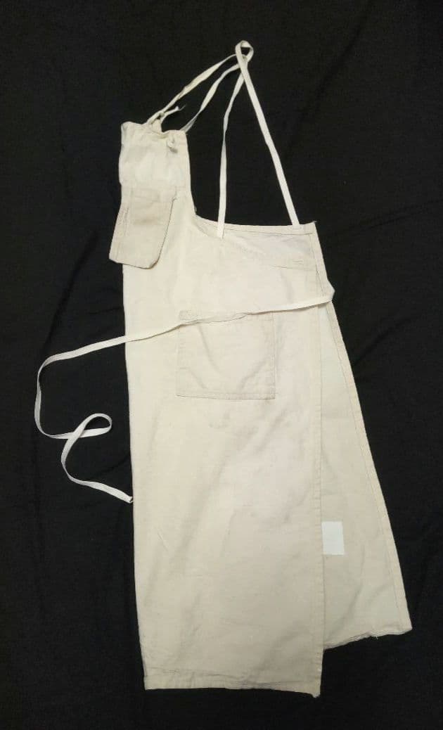 ヴィンテージ ミリタリーエプロン 2枚セット ワークエプロン スウェーデン軍