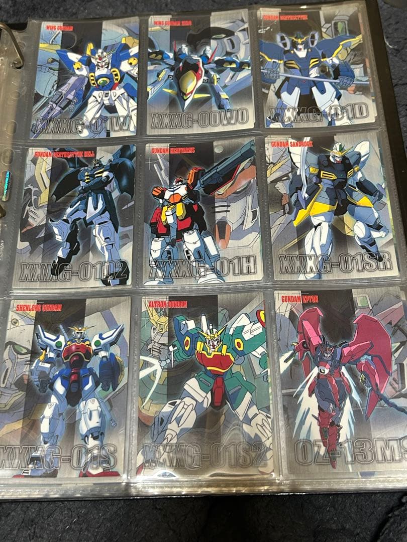 カードダスマスターズ 新機動戦記ガンダムW パーフェクトレビュー ノーマルコンプ