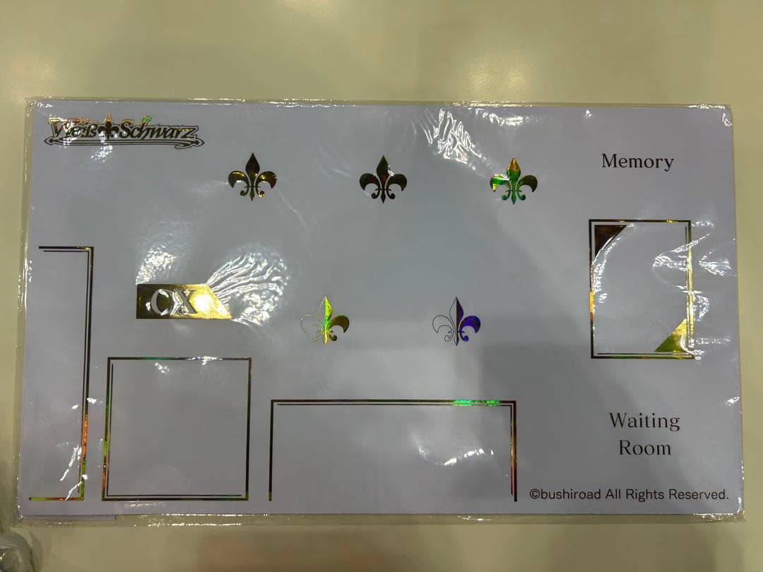 ゲーミングラバーマット WGP2024 ver. ヴァイスシュヴァルツ 白