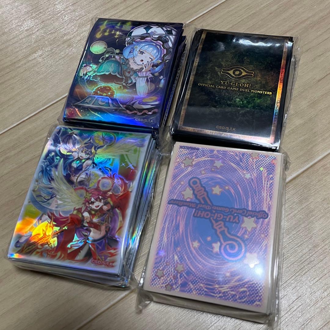 新品未開封】遊戯王 ウジャト眼 スリーブ他 まとめ売り ニューロン限定