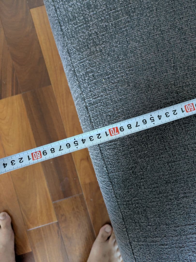 NOYES オットマン グレー