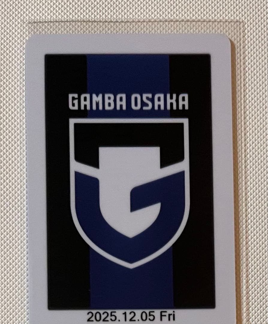 2025-2】ガンバ大阪 オンサイトカード 直筆サインカード SR 名和田我空
