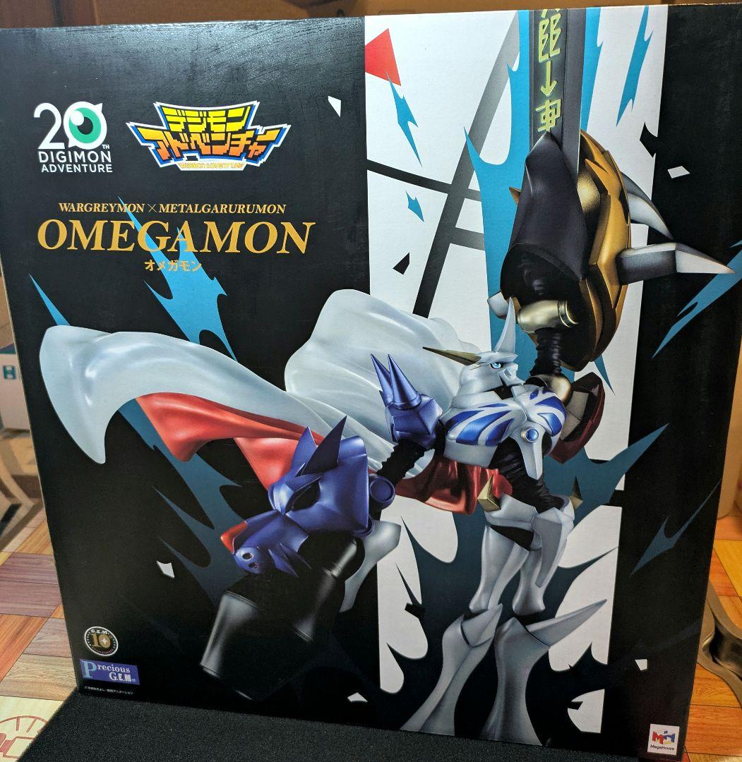 GEM オメガモン デジモン　フィギュア　 新品未開封　定期値下げ G.E.M.シリーズ Precious デジモンアドベンチャー オメガモン : 御宅家