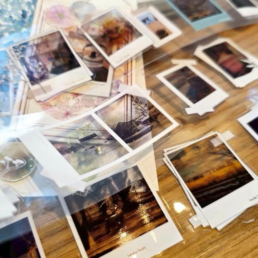 ⑤☆海外マステ☆ 仙女丸 さん 立可拍 photo 写真 ダイカット